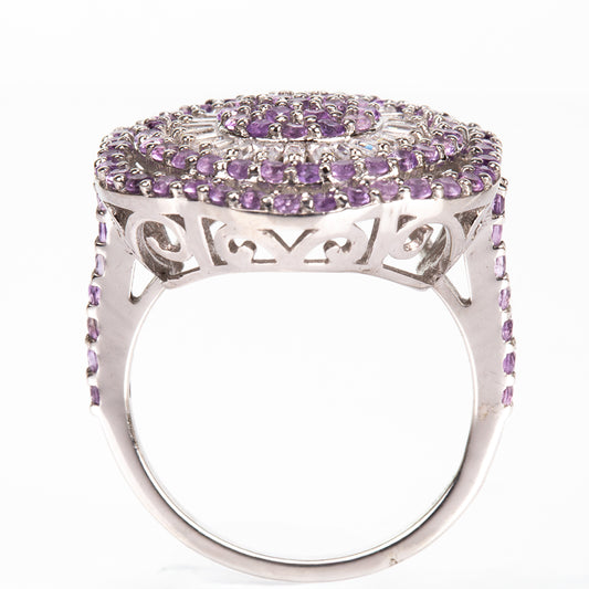 HopeaSormus Brasilian Smaragdilla ja Valkoisella Topaasilla