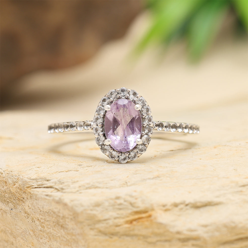 HopeaSormus Brasilian Smaragdilla ja Valkoisella Topaasilla 6 