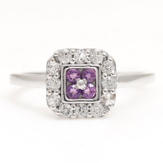 HopeaSormus Brasilian Smaragdilla ja Valkoisella Topaasilla