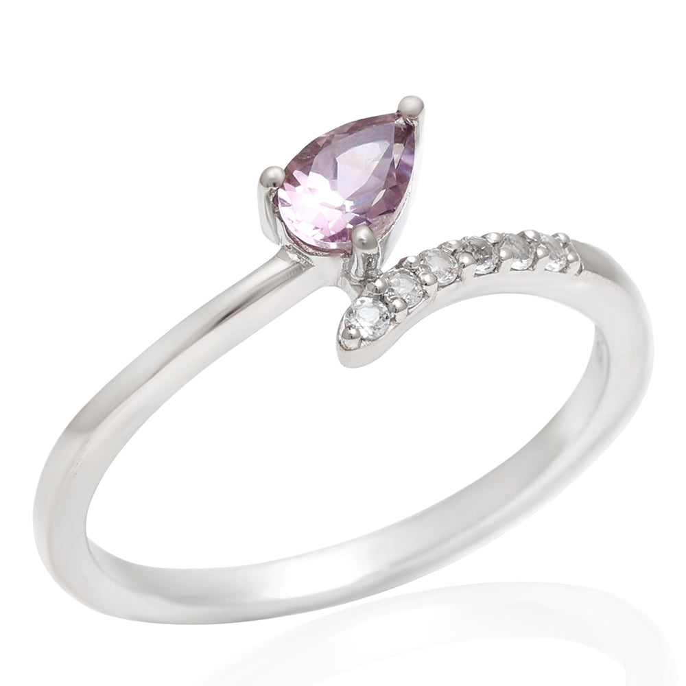 HopeaSormus Brasilian Smaragdilla ja Valkoisella Topaasilla