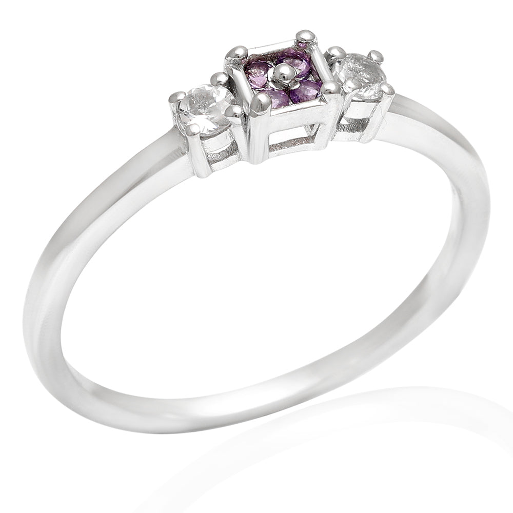 HopeaSormus Brasilian Smaragdilla ja Valkoisella Topaasilla 4 