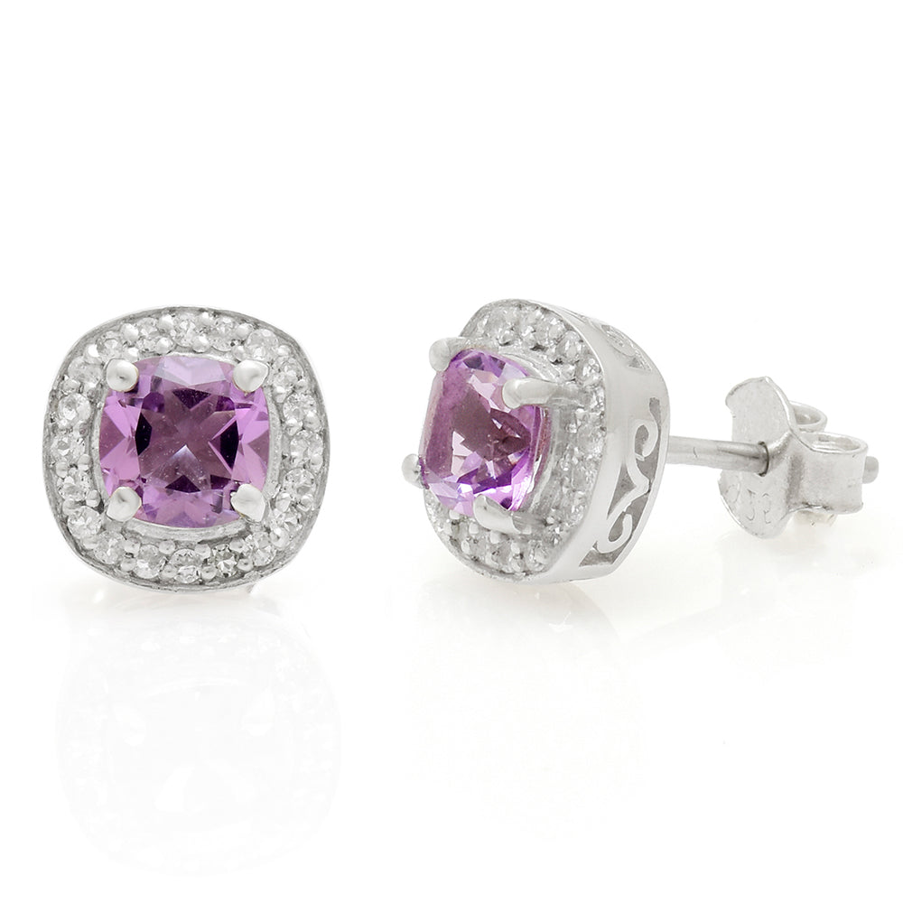 HopeaKorvakorut Brasilian Smaragdilla ja Valkoisella Topaasilla 3 