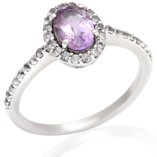 HopeaSormus Brasilian Smaragdilla ja Valkoisella Topaasilla