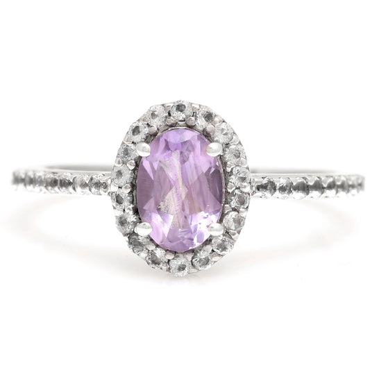 HopeaSormus Brasilian Smaragdilla ja Valkoisella Topaasilla