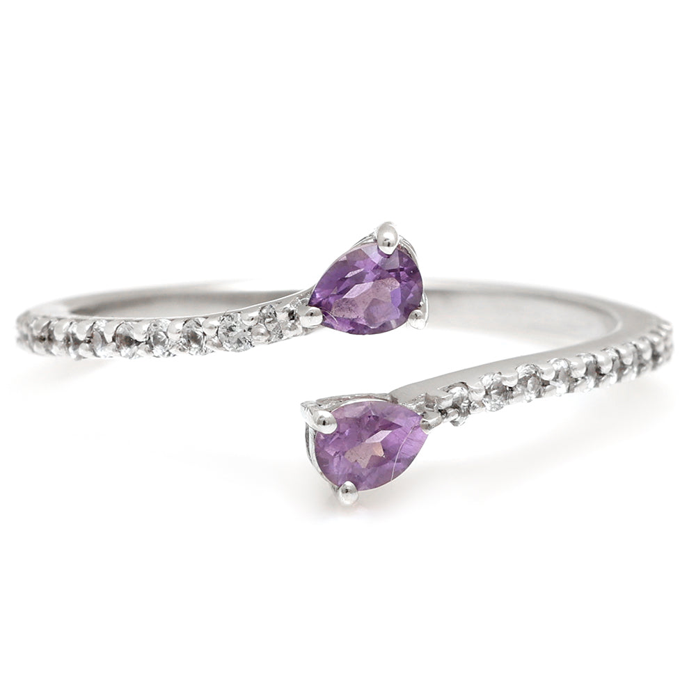 HopeaSormus Brasilian Smaragdilla ja Valkoisella Topaasilla