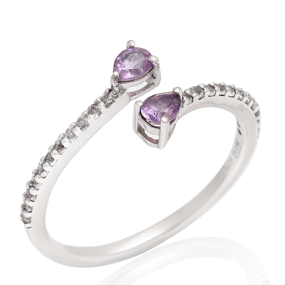 HopeaSormus Brasilian Smaragdilla ja Valkoisella Topaasilla