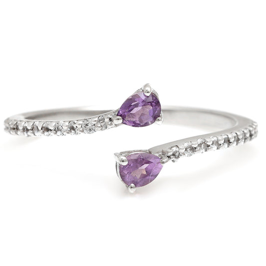 HopeaSormus Brasilian Smaragdilla ja Valkoisella Topaasilla