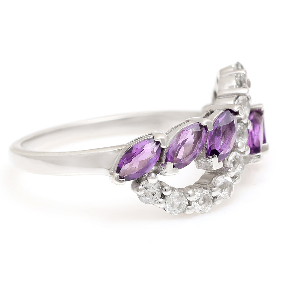 HopeaSormus Brasilian Smaragdilla ja Valkoisella Topaasilla