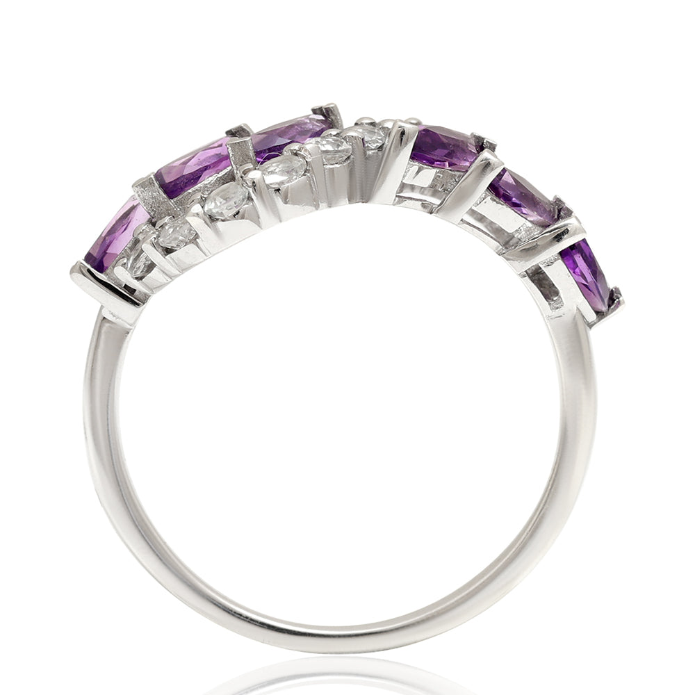 HopeaSormus Brasilian Smaragdilla ja Valkoisella Topaasilla