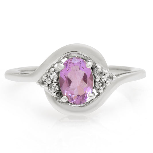 HopeaSormus Brasilian Smaragdilla ja Valkoisella Topaasilla