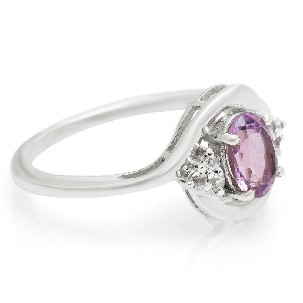 HopeaSormus Brasilian Smaragdilla ja Valkoisella Topaasilla