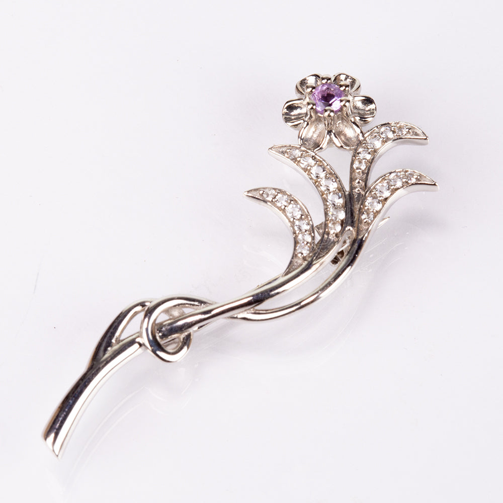 HopeaRintaneula Brasilian Smaragdilla ja Valkoisella Topaasilla 1 