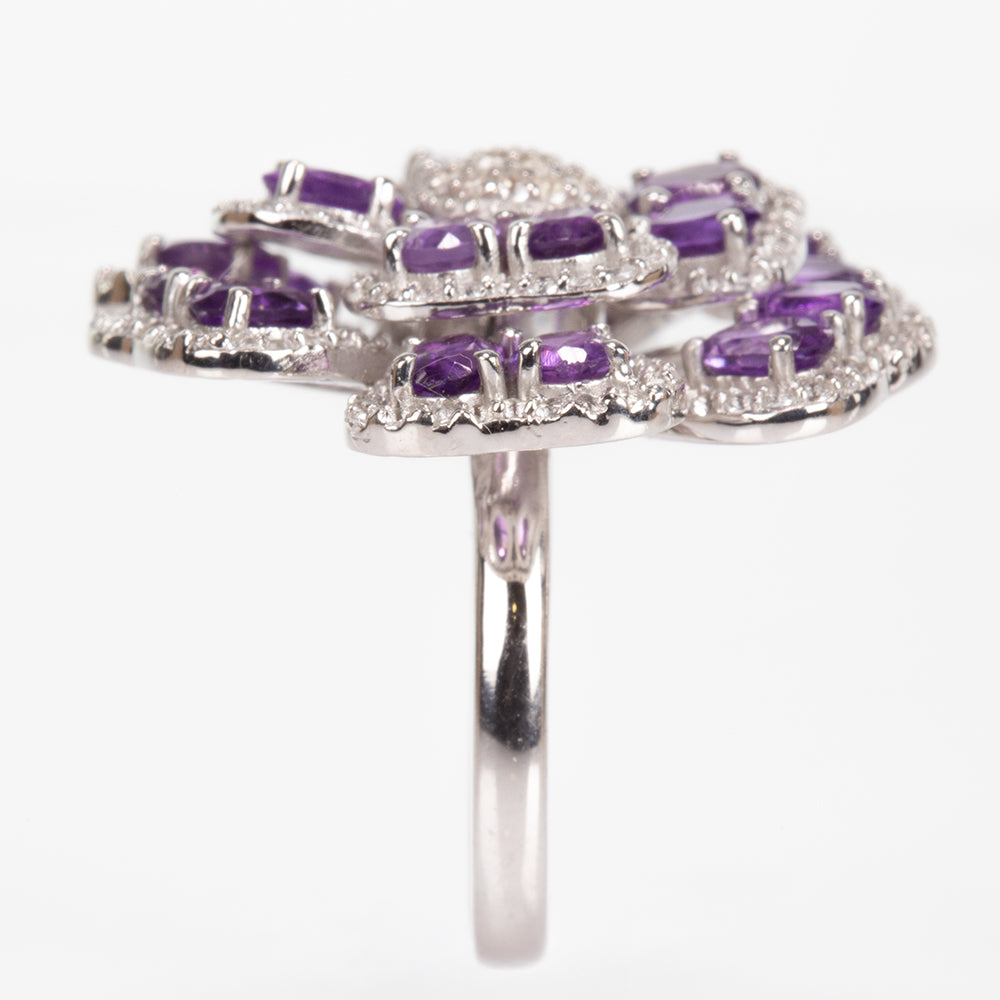 HopeaSormus Brasilian Smaragdilla ja Valkoisella Topaasilla