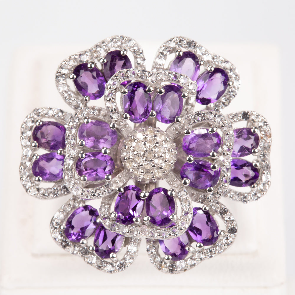 HopeaSormus Brasilian Smaragdilla ja Valkoisella Topaasilla 4 