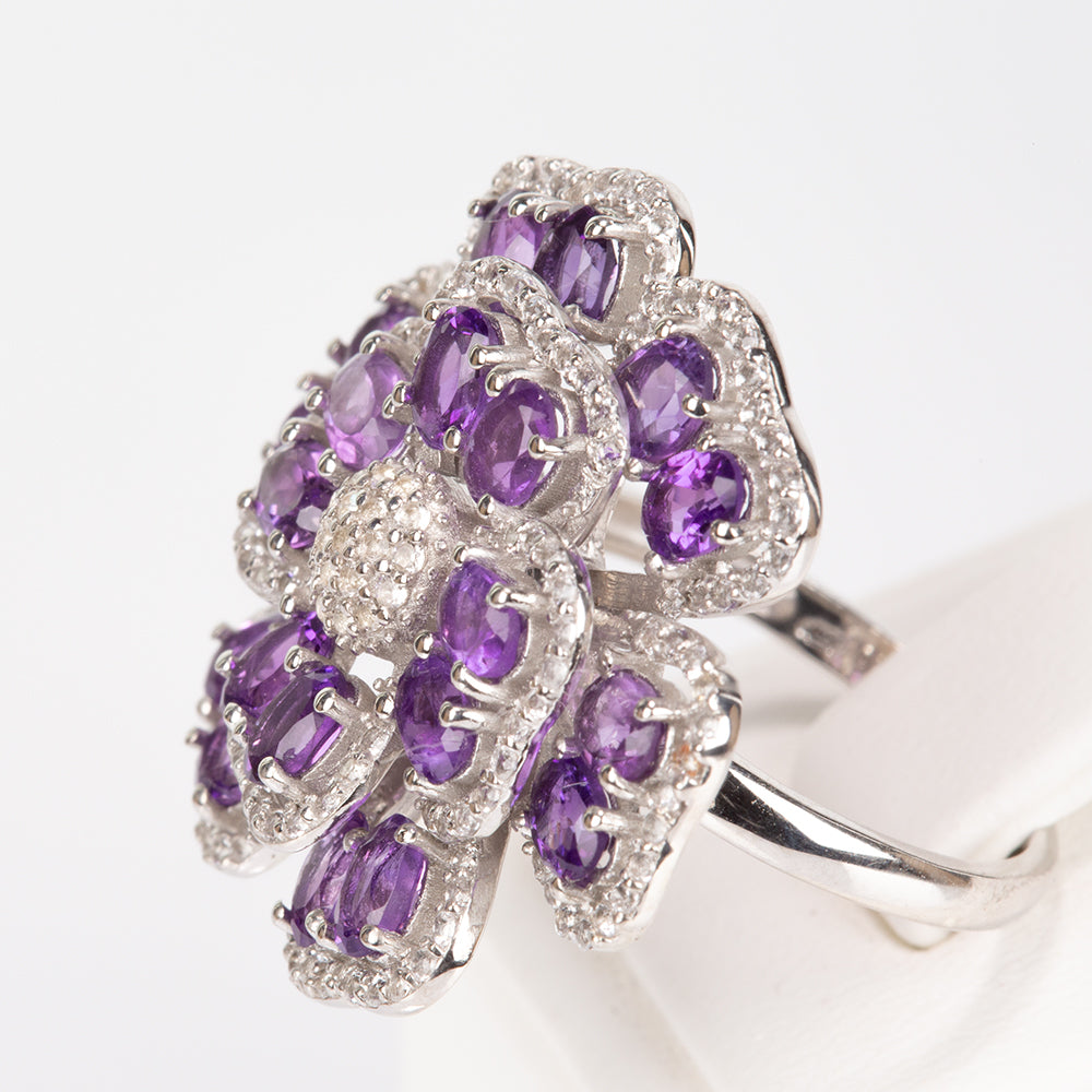 HopeaSormus Brasilian Smaragdilla ja Valkoisella Topaasilla 5 