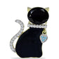 Kullattu hopeaRiipus Suwarin Mustalla Onyksilla