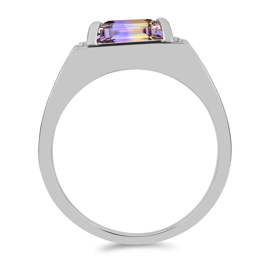 HopeaSormus Anahi Ametriinilla ja Valkoisella Topaasilla