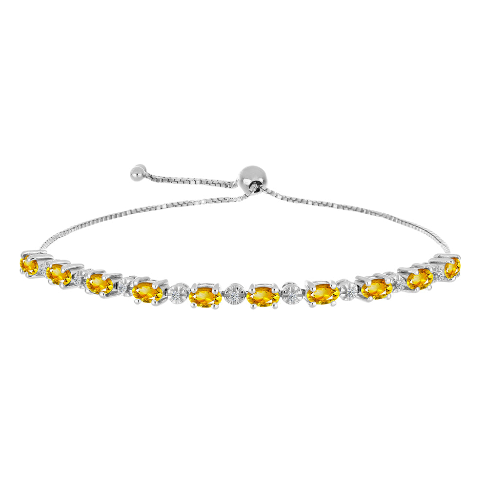 HopeaRannekoru Ural Sitriinillä ja Valkoisella Topaasilla 1 