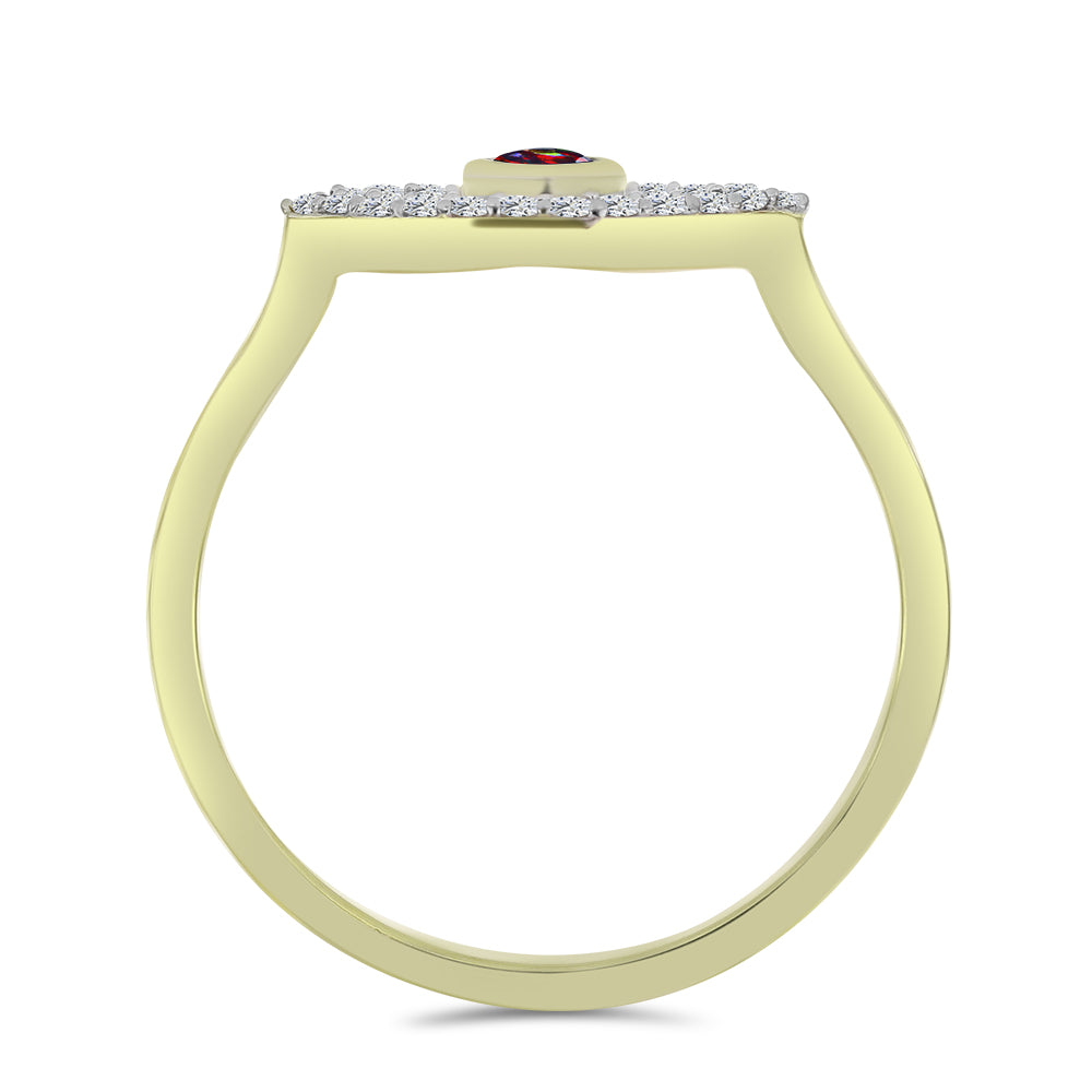 Kullattu hopeaSormus Lega Dembin Keskiyönmustan Etiopialaisella Opaalilla ja Valkoisella Topaasilla