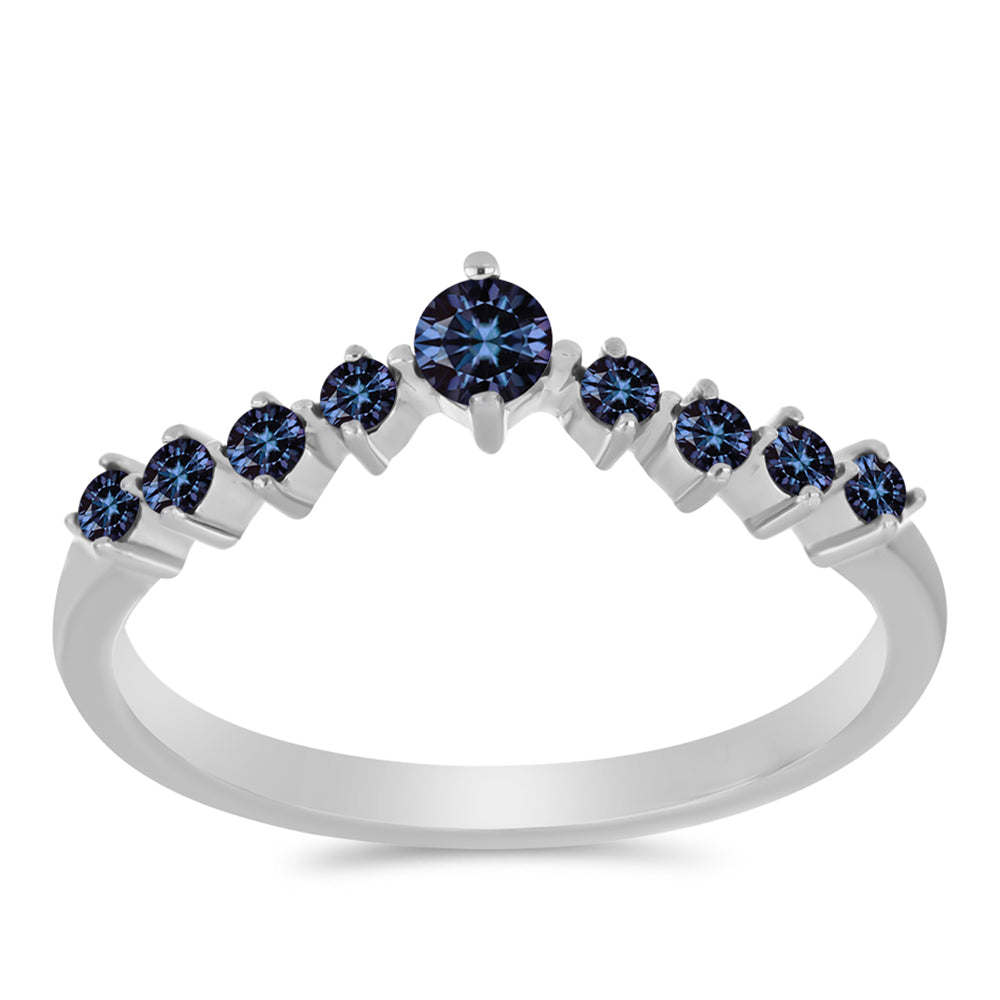 HopeaSormus "Violetti Imperial " Moissanite 3 