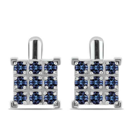 HopeaKorvakorut "Violetti Imperial " Moissanite