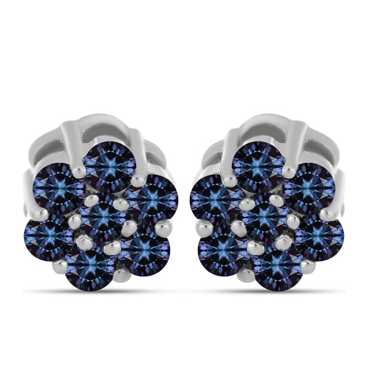 HopeaKorvakorut "Violetti Imperial " Moissanite