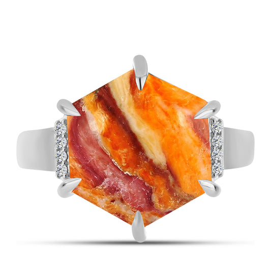 HopeaSormus Leijonantassujaspiksella ja Valkoisella Topaasilla