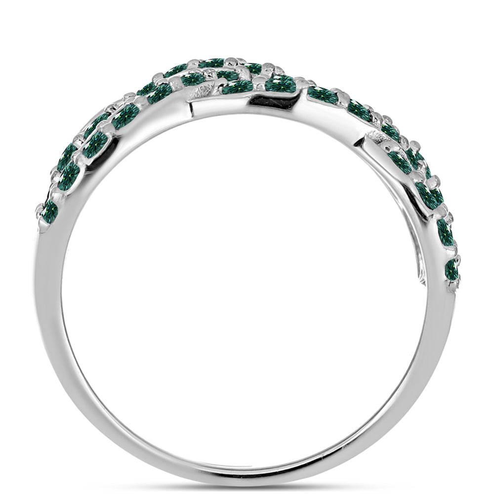 HopeaSormus Merivihreä Moissanite 2 
