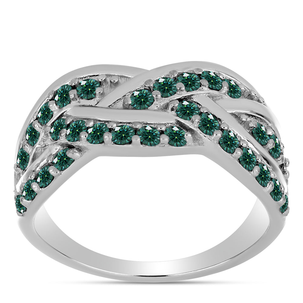 HopeaSormus Merivihreä Moissanite 3 