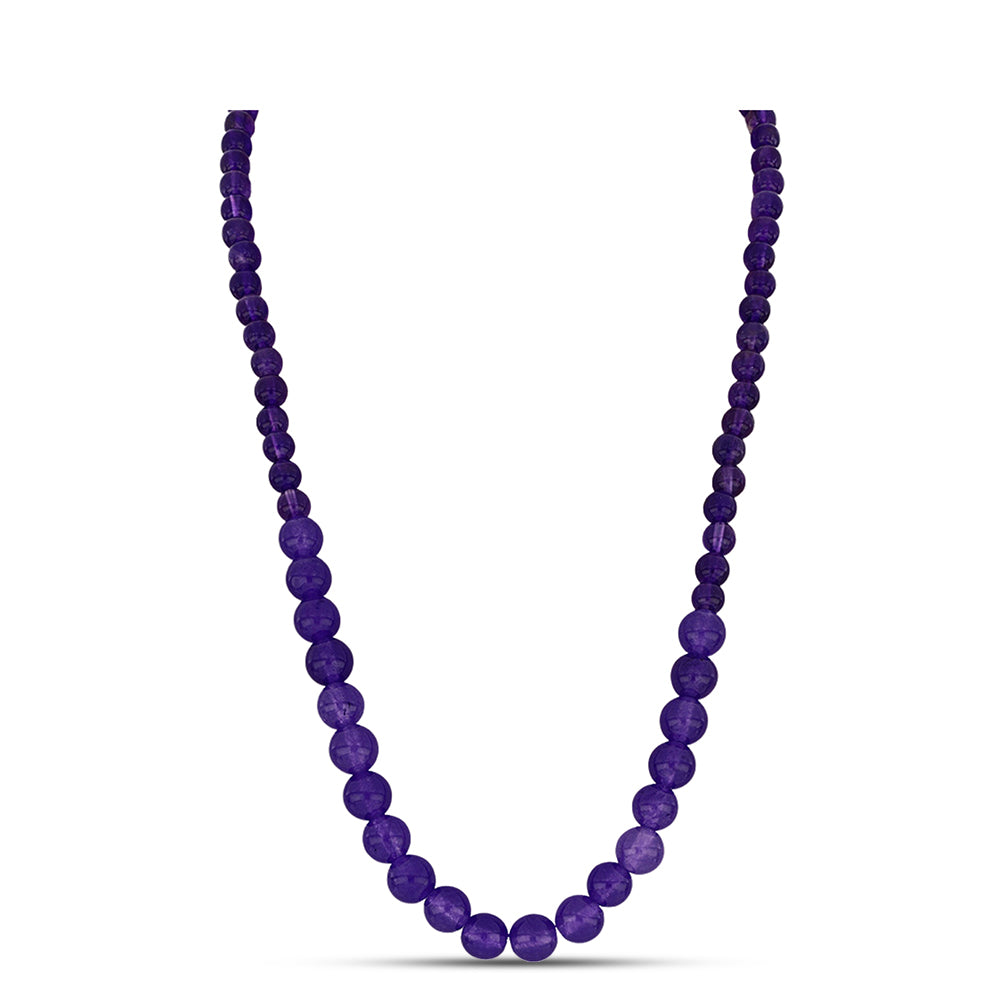 Kullattu hopeaKaulakoru Marokon Ametistilla