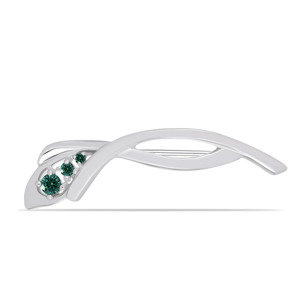 HopeaRintaneula Merivihreä Moissanite 1 