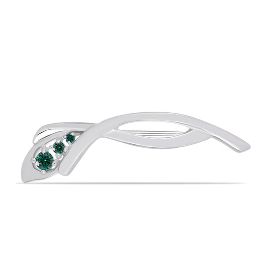 HopeaRintaneula Merivihreä Moissanite
