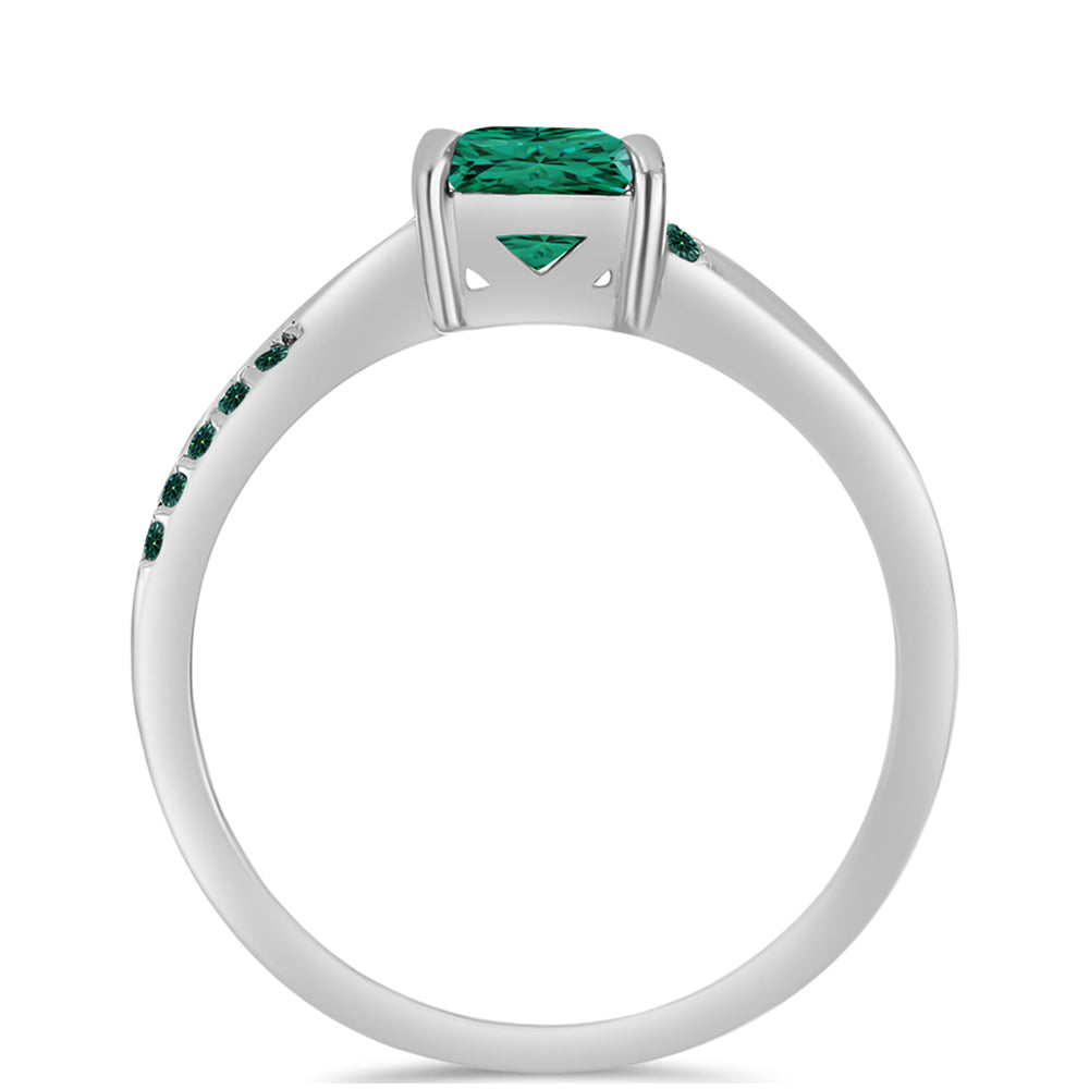 HopeaSormus Merivihreä Moissanite 2 