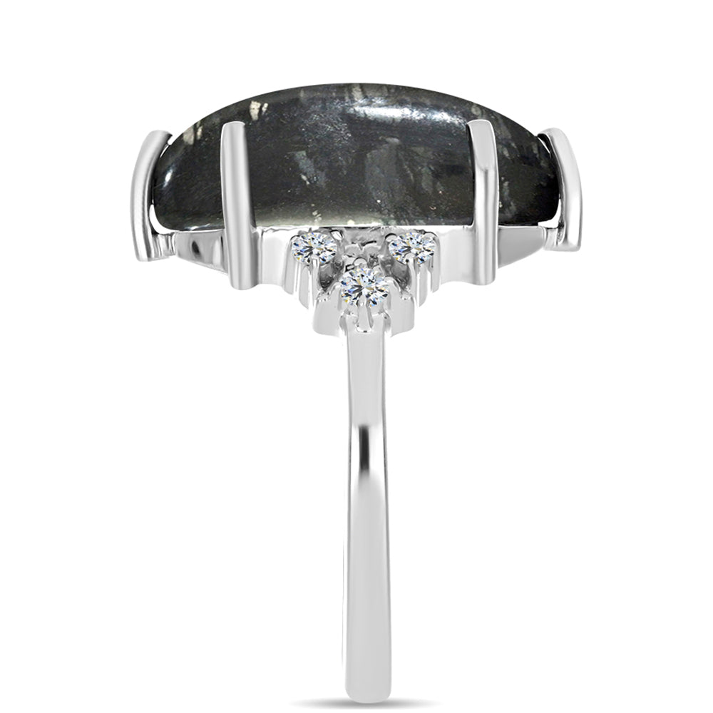 HopeaSormus Picasson Jasperilla ja Valkoisella Topaasilla 4 