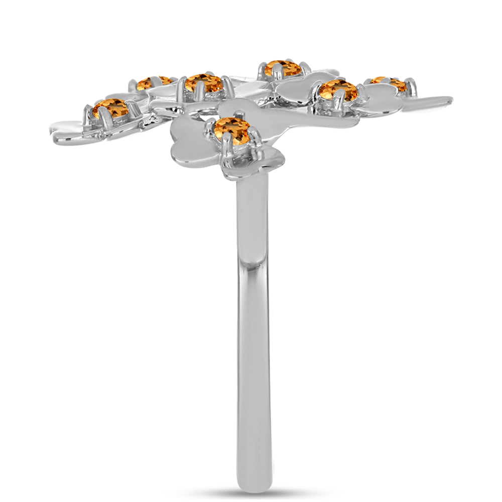 HopeaSormus Keisarillinen keltainen topaasi 4 