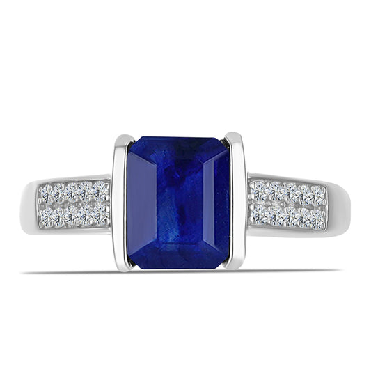 HopeaSormus Australialaisella Sinisellä Safiirilla ja Valkoisella Topaasilla