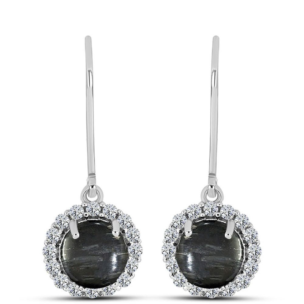 HopeaKorvakorut Picasson Jasperilla ja Valkoisella Topaasilla 1 