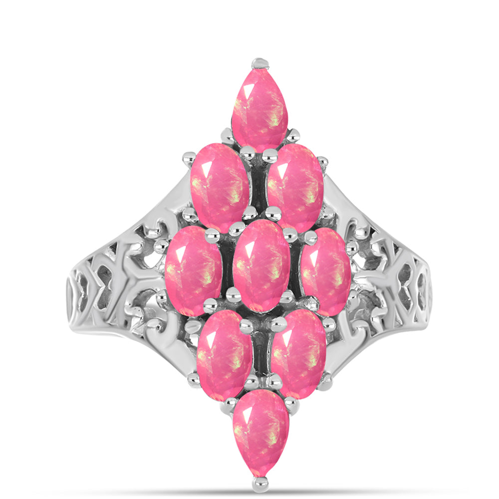 HopeaSormus Lega Dembin Vaaleanpunaisella Opaalilla 1 