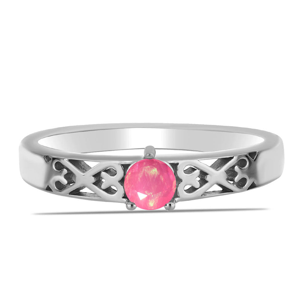 HopeaSormus Lega Dembin Vaaleanpunaisella Opaalilla 1 