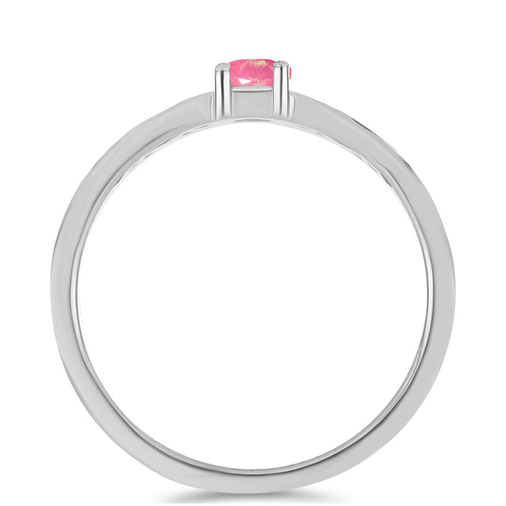 HopeaSormus Lega Dembin Vaaleanpunaisella Opaalilla 2 