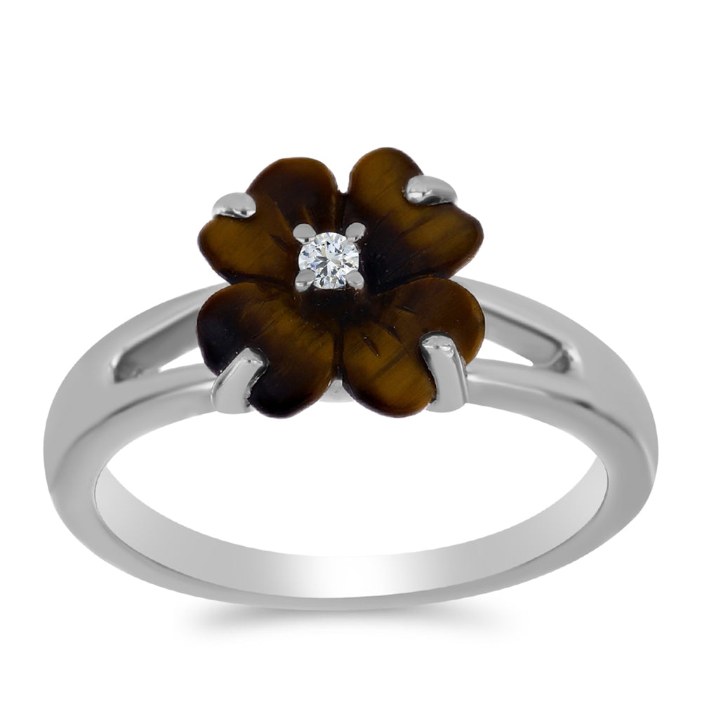 HopeaSormus Picasson Jasperilla ja Valkoisella Topaasilla 3 