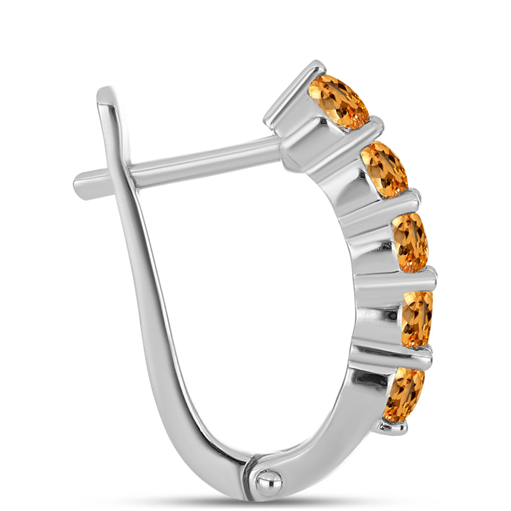 HopeaKorvakorut Keisarillinen keltainen topaasi 2 