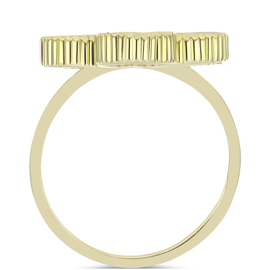 Kullattu hopeaSormus Helmiäisellä