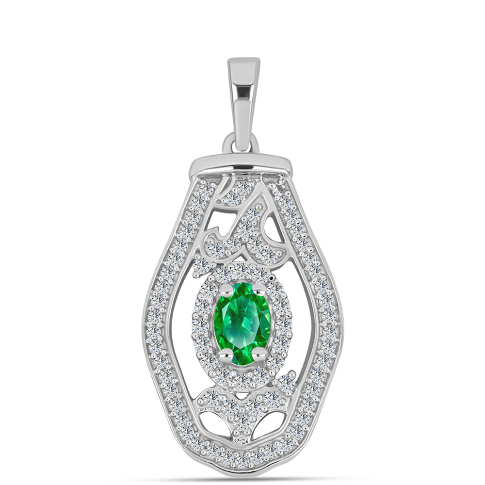 HopeaRiipus Kijani Granaatti ja Valkoisella Topaasilla