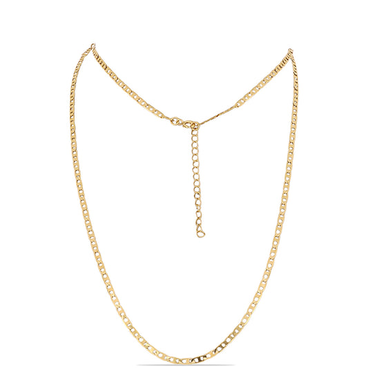 Kullattu hopeaKaulaketju