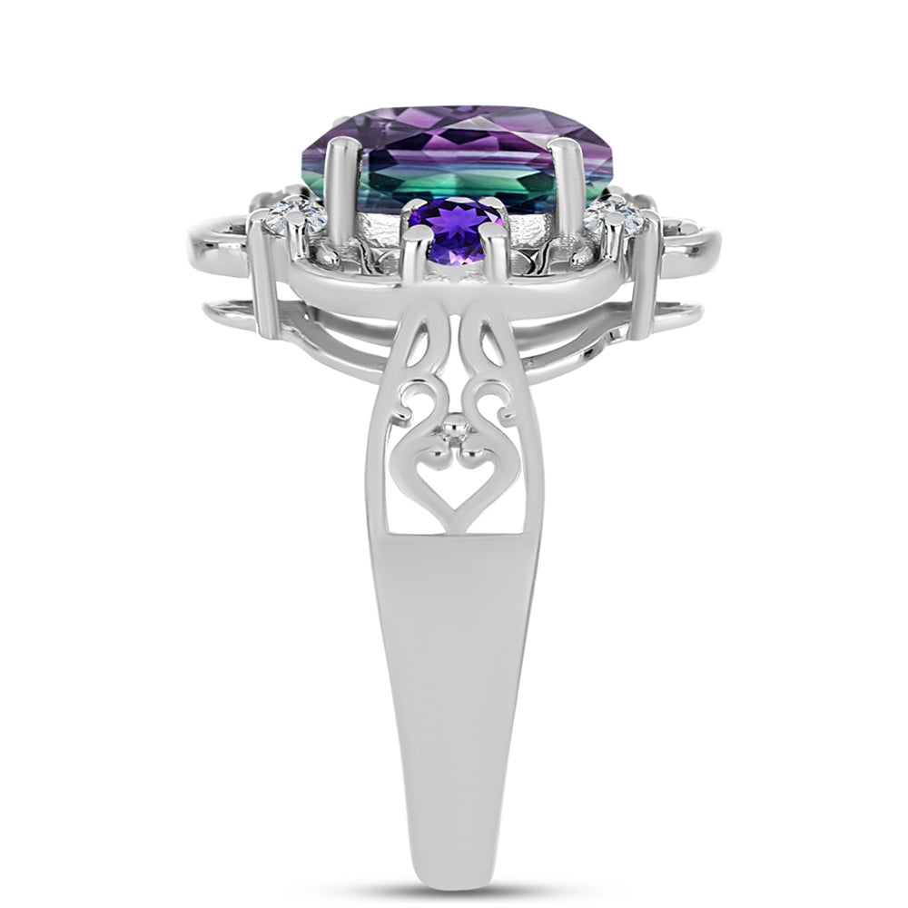 HopeaSormus Zebra Fluoriitilla ja Marokon Ametistilla 4 