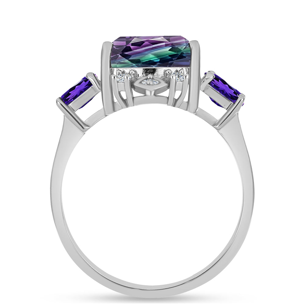 HopeaSormus Zebra Fluoriitilla ja Marokon Ametistilla