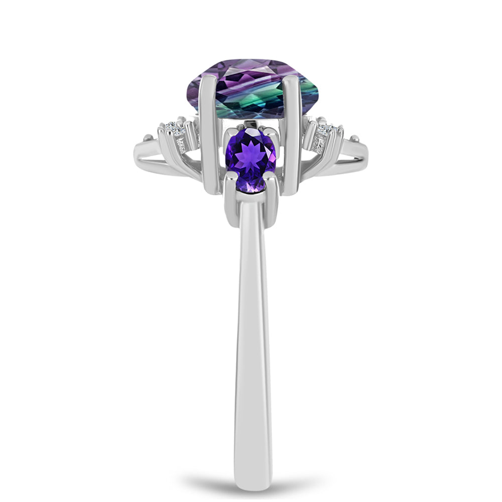 HopeaSormus Zebra Fluoriitilla ja Marokon Ametistilla 4 