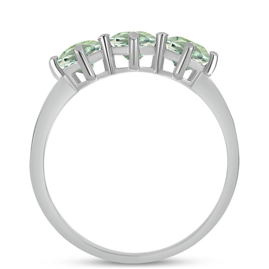 HopeaSormus Vihreällä Ametistilla