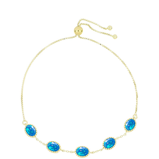 Kullattu hopeaRannekoru Etiopialaisella Paratiisiopaalilla